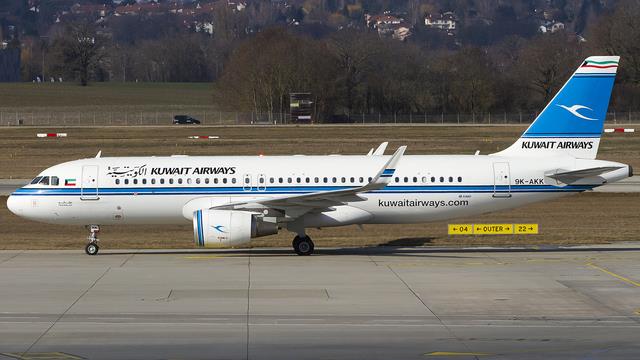 9K-AKK:Airbus A320-200:Kuwait Airways